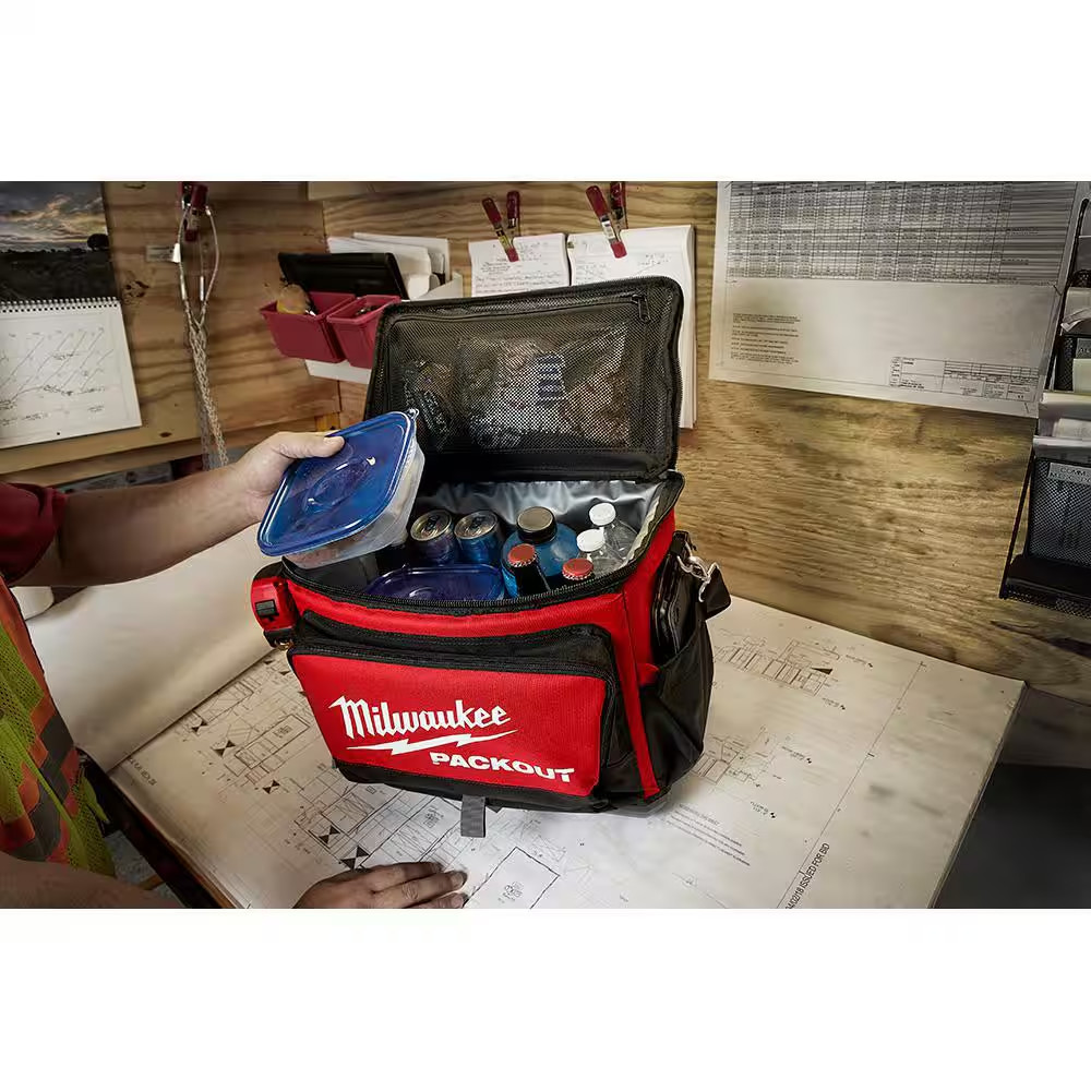15 In. PACKOUT Tool Backpack with PACKOUT Cooler Bag