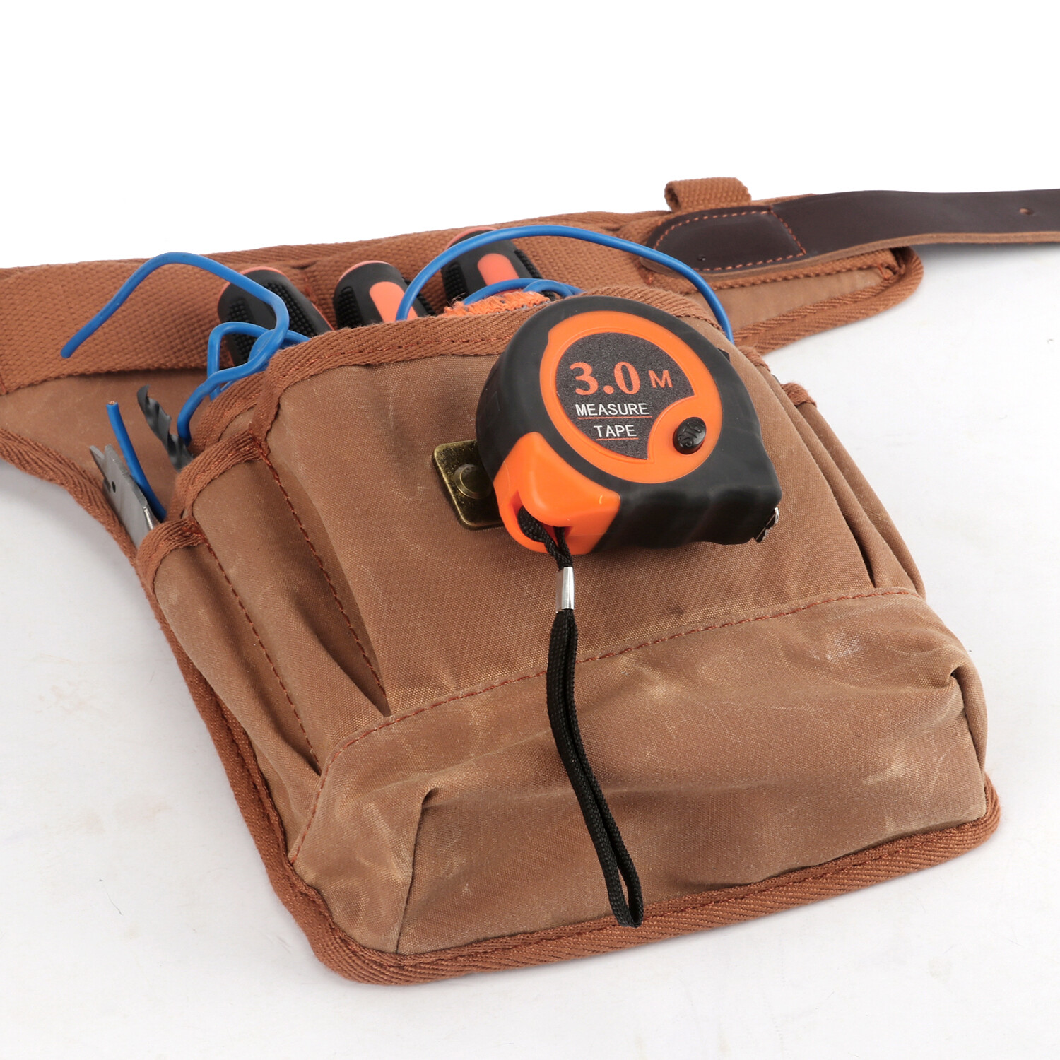 Builder Framer Tool Rig Belt Bag Carpenter Harness Pack Drills Pouch-TOURBON