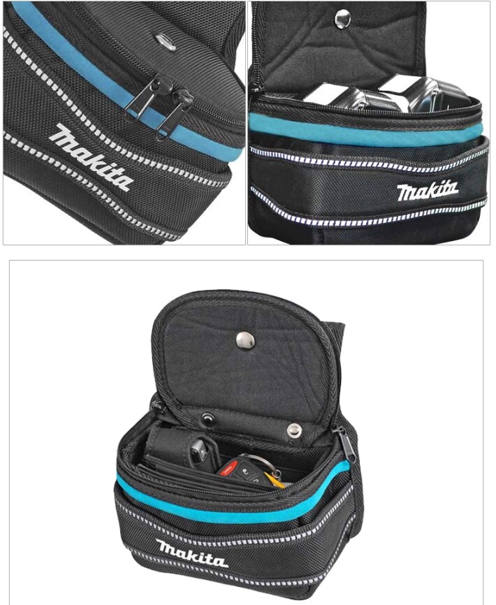 Makita E05206 Zip Top Pouch, Top open lock button P-71962_follow-up model