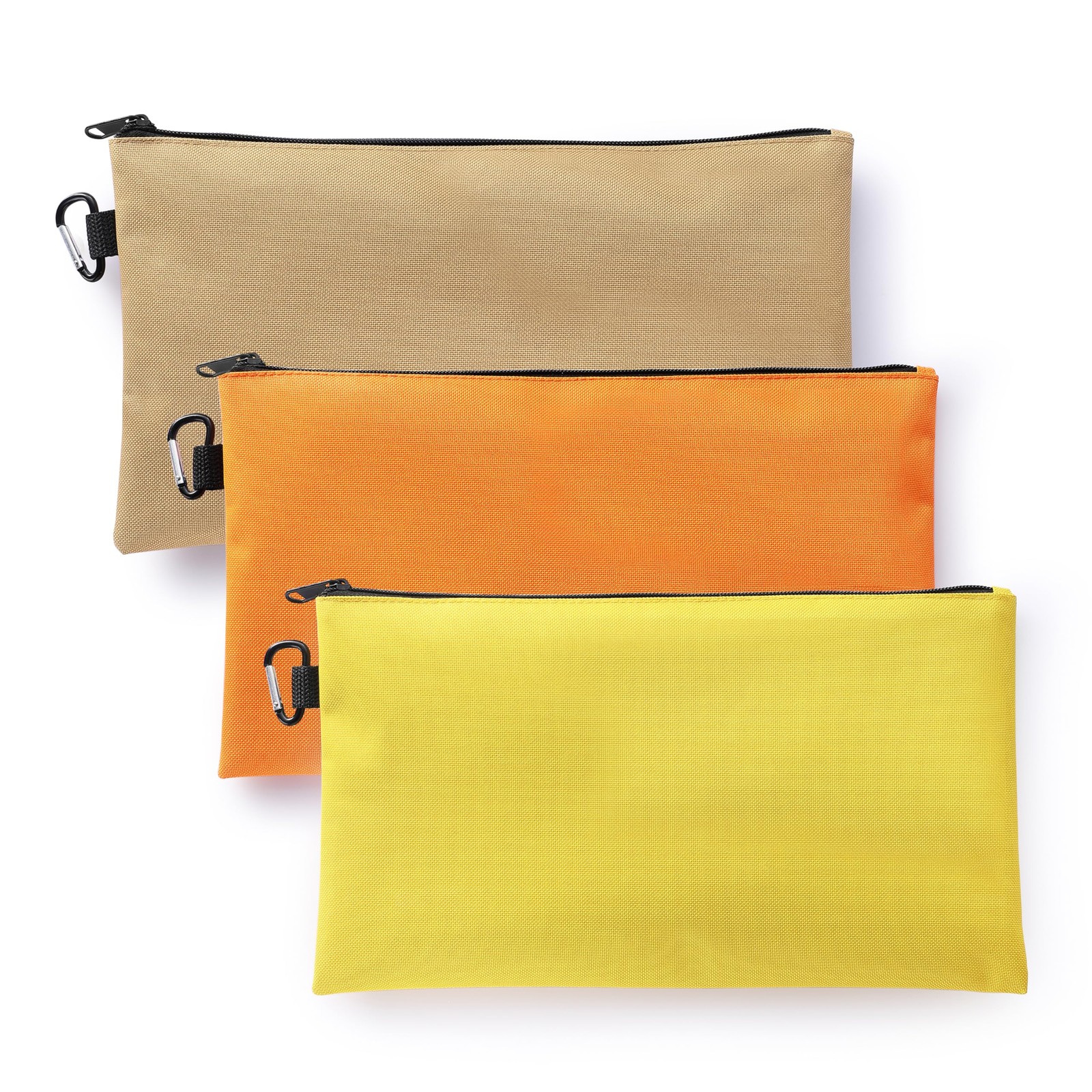 3PCS Tool Pouches with Zipper, Premium small Tool Bags, Utility zipper Pouch …