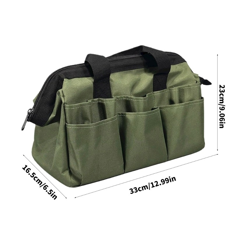 Reinforced Thick Tool Storage Bag with Reiforced Handle For Mechanics DIY