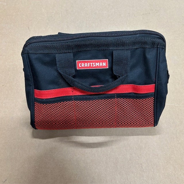 Craftsman 13″ Large Mouth Pockets Durable Tool Bag – Part # cmst 513518