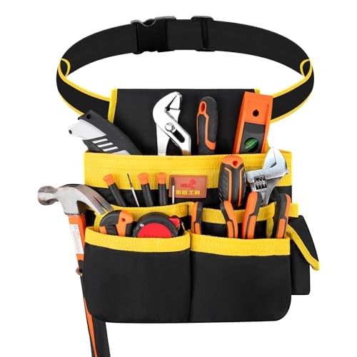Tool Belt for Men, Professional Toolbelt Pouches with Quick Access Style A