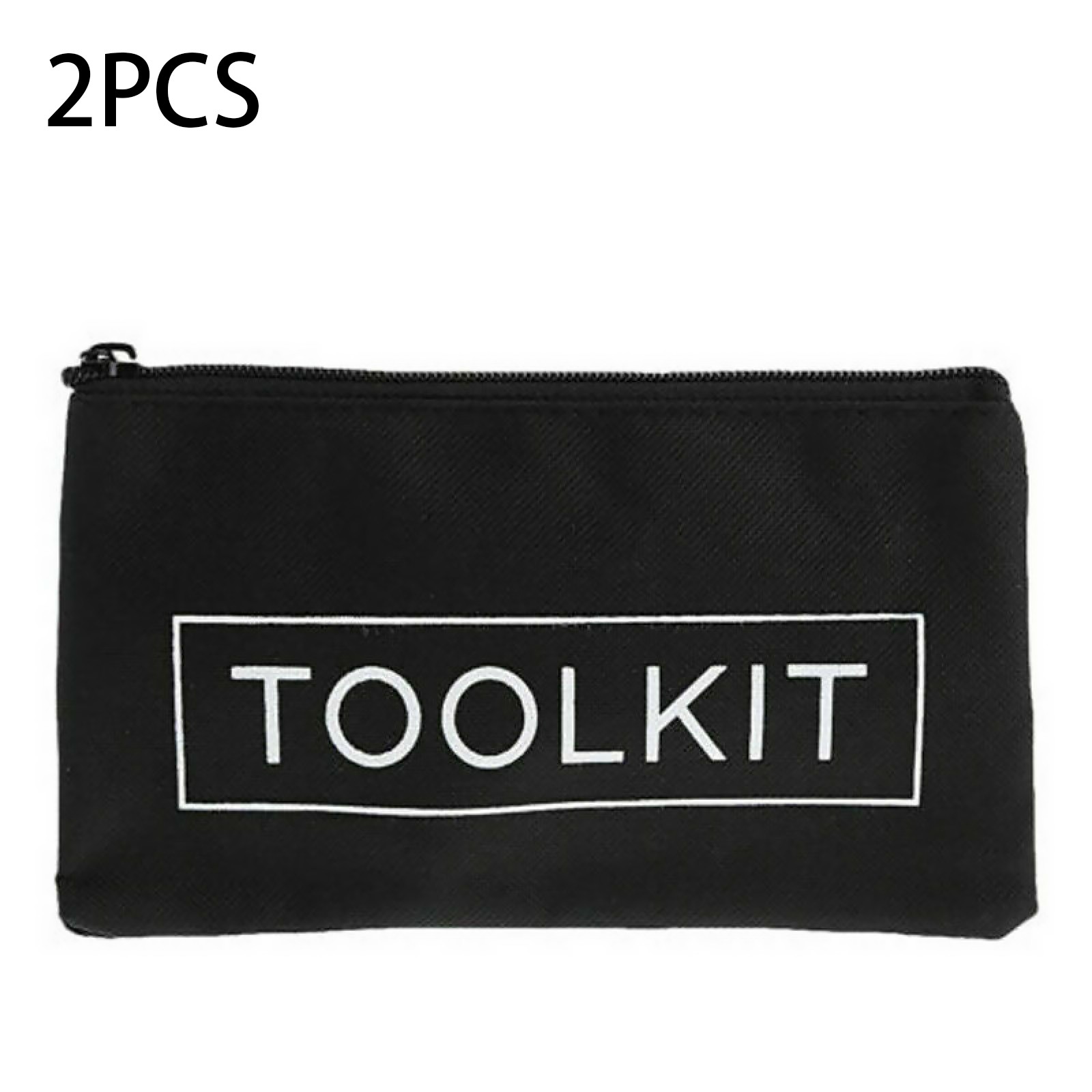 2Pack Lightweight Waterproof Oxford Cloth 600D Zipper Tools Storage Bag