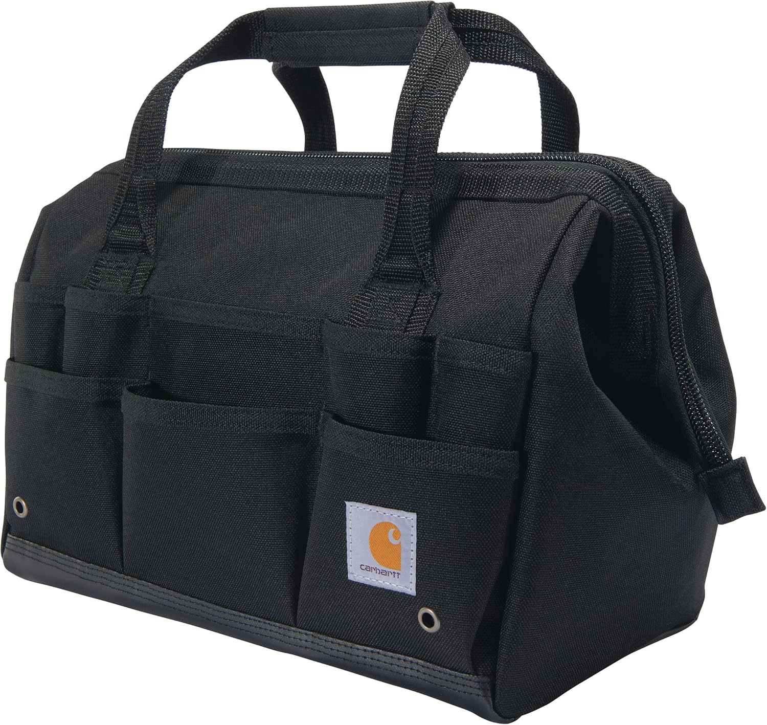 Durable 14-Inch Water-Resistant Tool Bag with 26 Pockets – Black