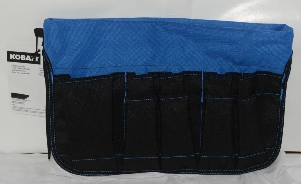 Kobalt 3767157 Heavy Duty Blue Black 26 Pocket Bucket Organizer