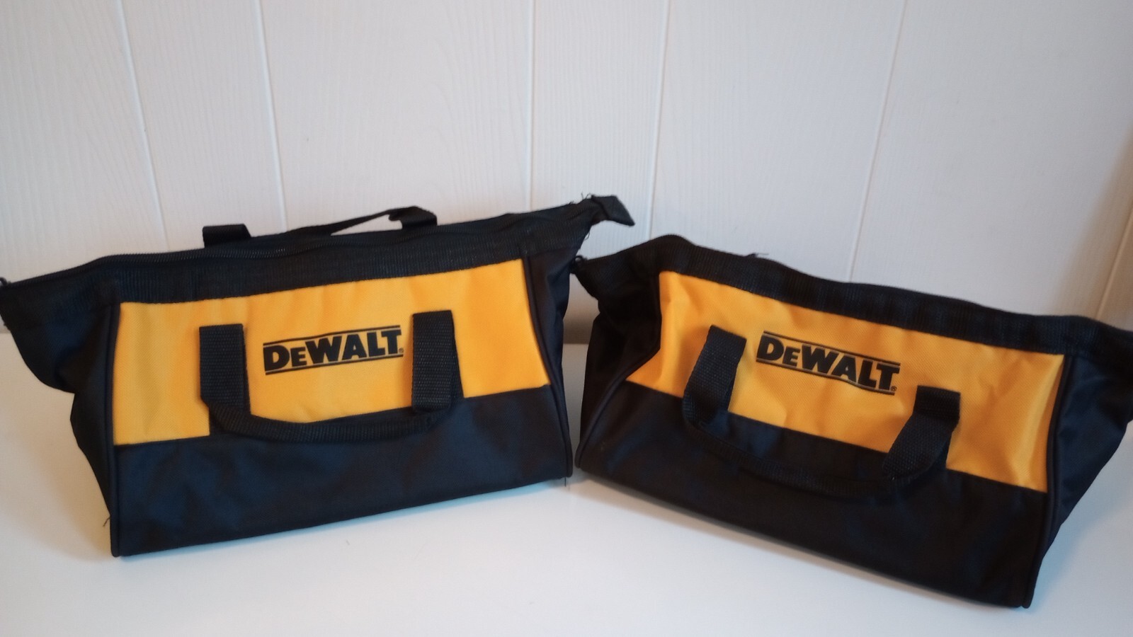 2 New 11″ x 8″ x 6″ Dewalt Heavy Duty Tool bags for 20V XR Drill Impact