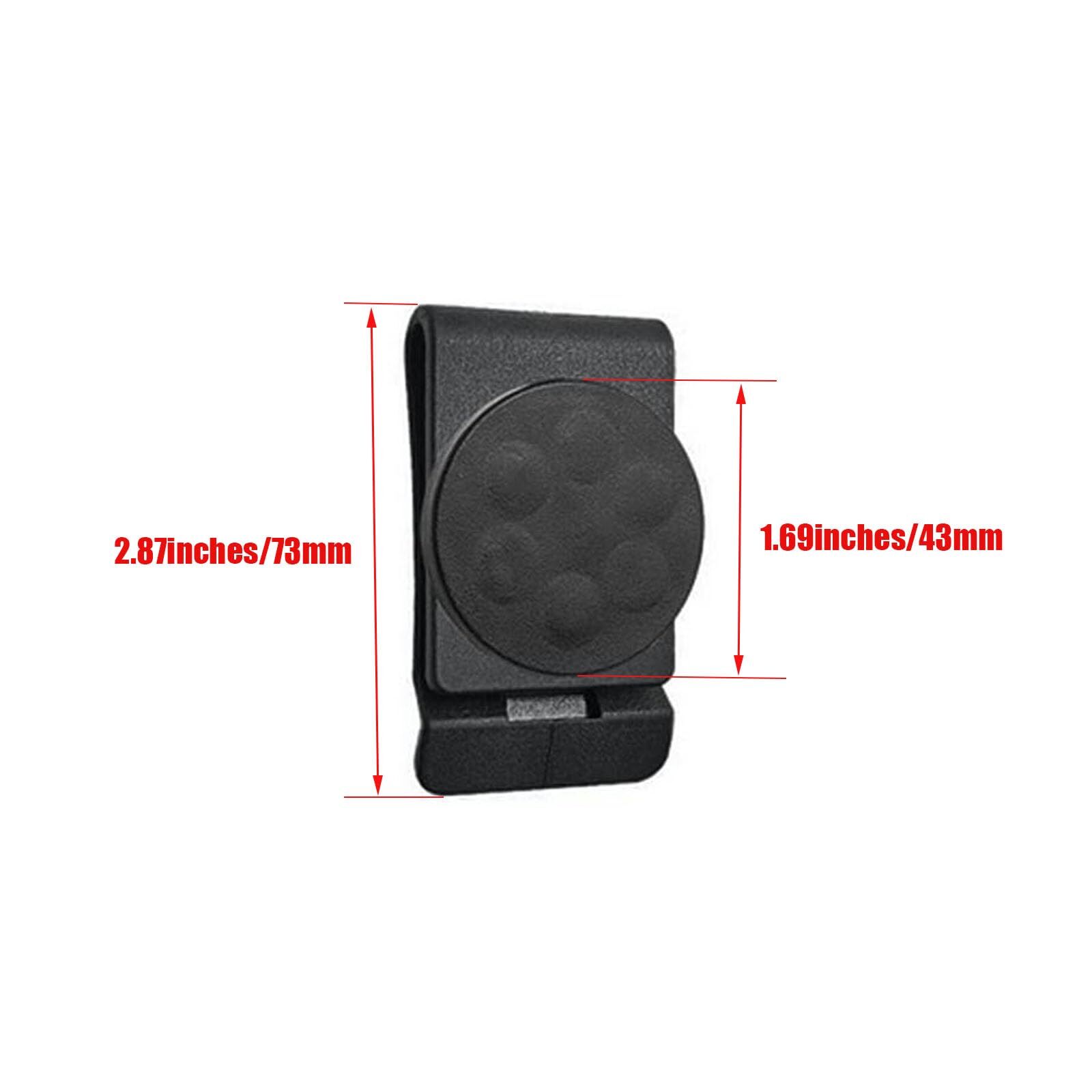 Belt Magnetic Clips Heavy Duty Magnetic Belt Clip Tools Holder, 2 Pack
