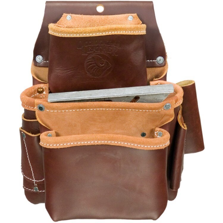 Occidental Leather 3 Pouch Pro Fastener Tool Belt Bag Made in the USA