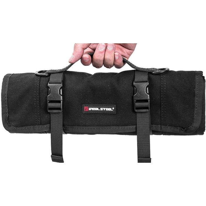 Real Steel EDC Roll Canvas Outer Construction With Moisture Resistant Interior