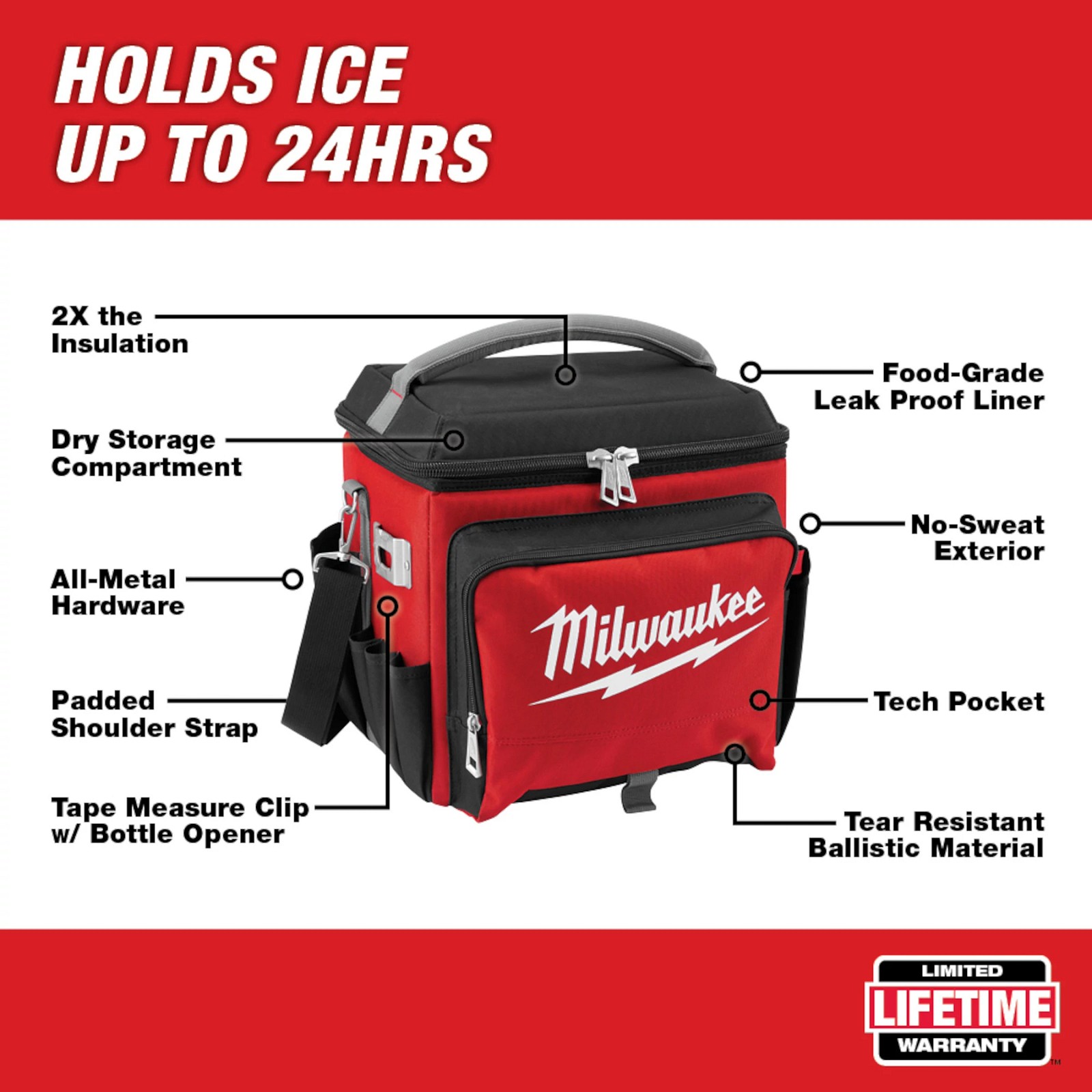 Milwaukee Tool 48-22-8250 Jobsite Cooler