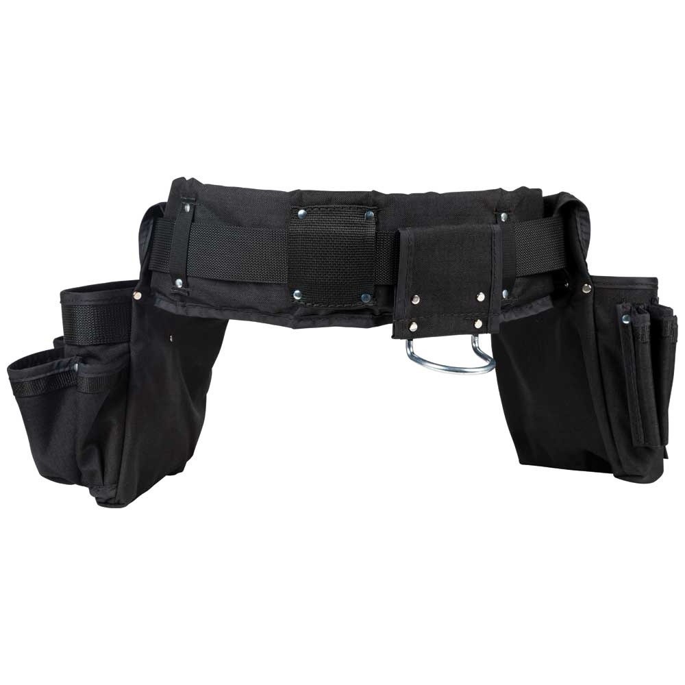 Klein Tools 5710XL Electrician’s Padded Tool Belt Pouch Combo 27 Pockets 4-Piece