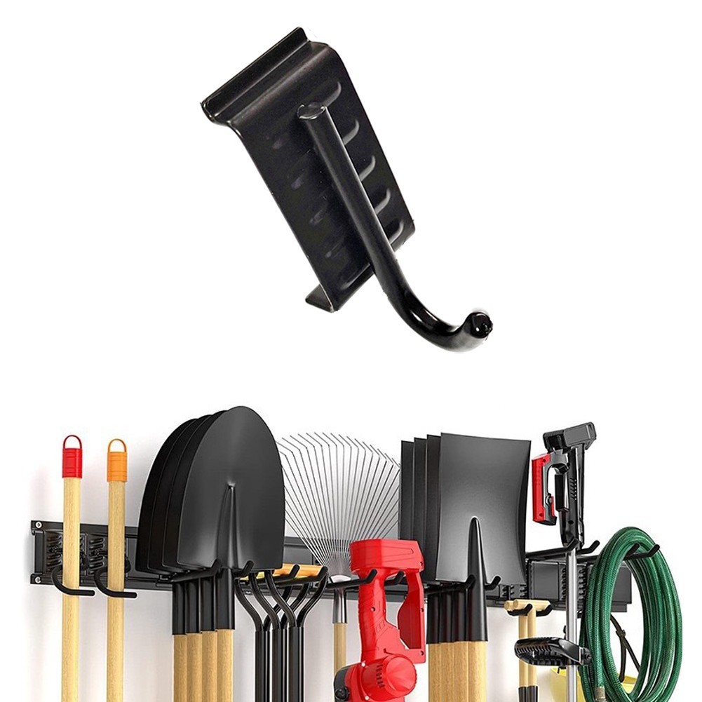 Sleek Design Wall Mount Rack Perfect for Organizing Various Tools Easily