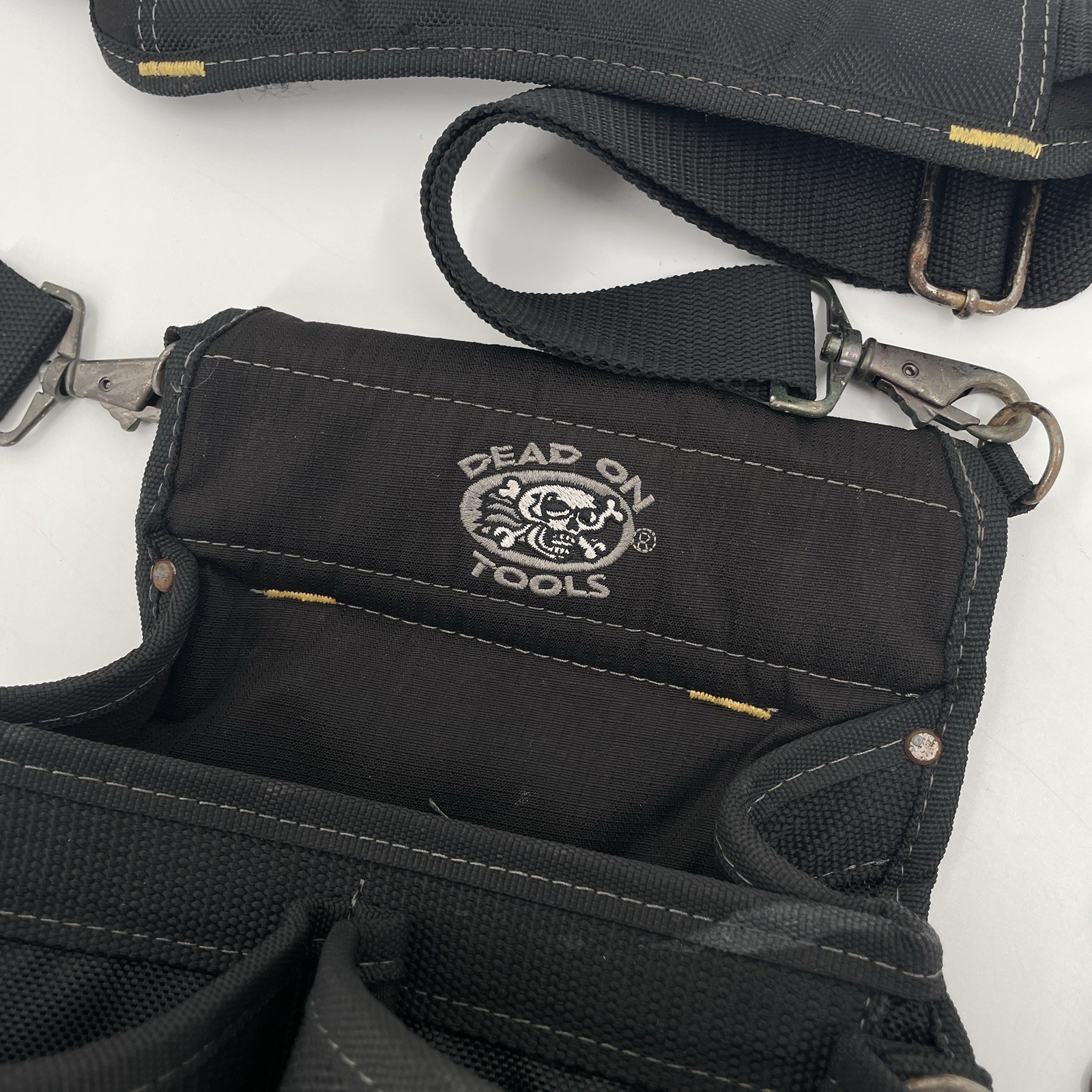 Dead On Tools Professional Electrician Pouch – Utility Heavy Duty Shoulder Strap