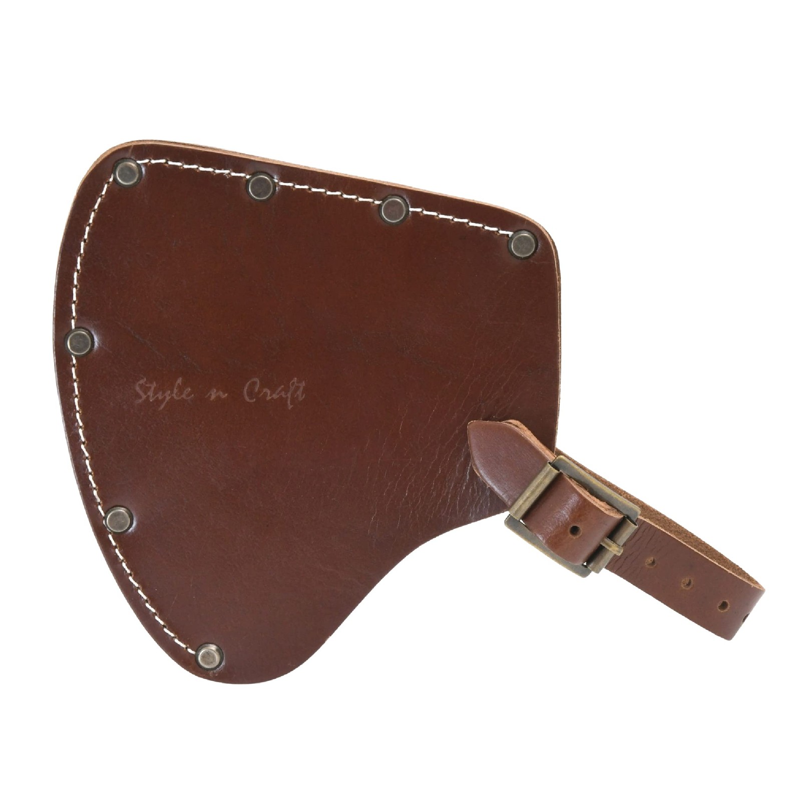 Style n Craft Camper/Sportsman’s Hatchet Sheath, Full-Grain Leather Axe Sheat…