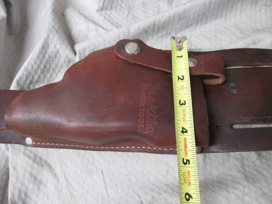Makita Power Tool Cordless Drill Leather Holster Dark Brown