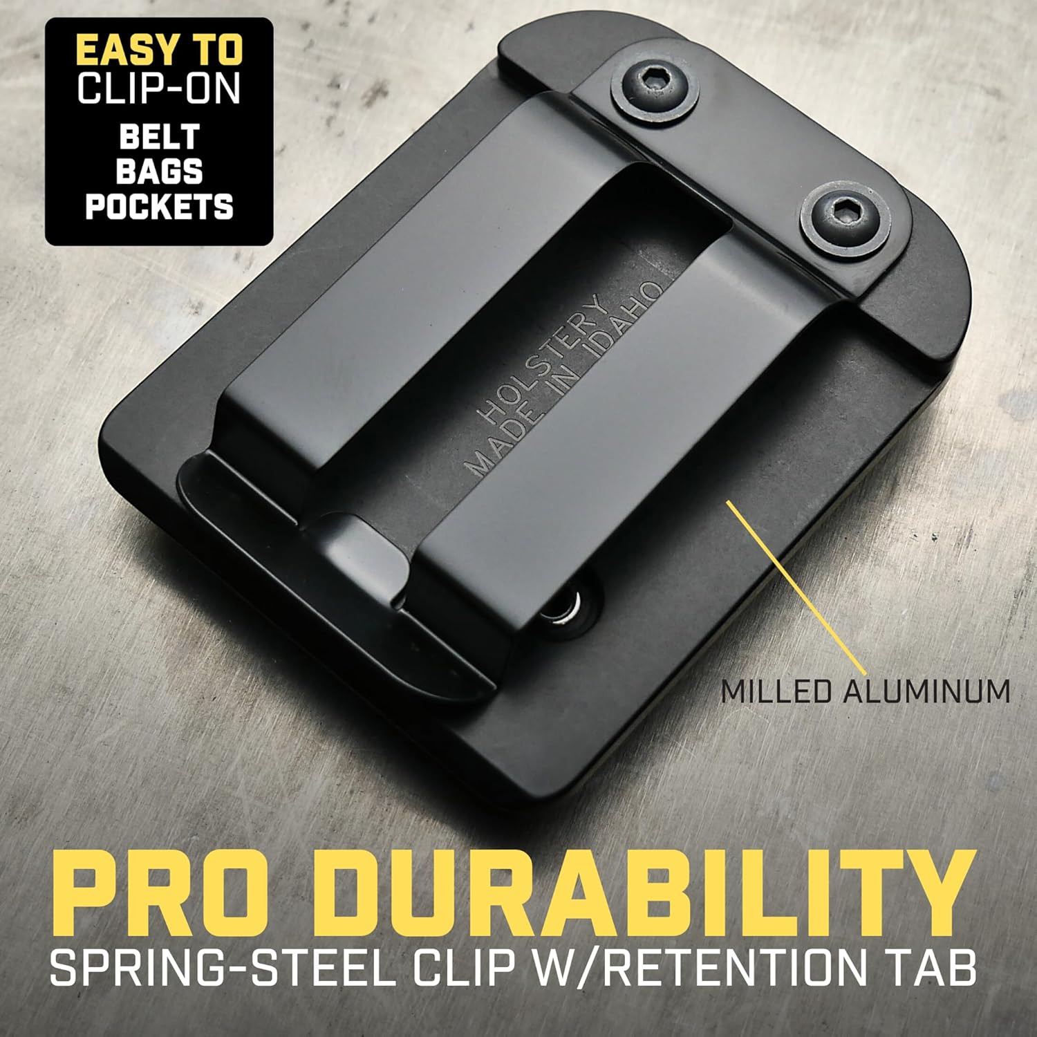 Magmaster | the Original Magnetic Tool Holder – Super Strong – Clip-On Any