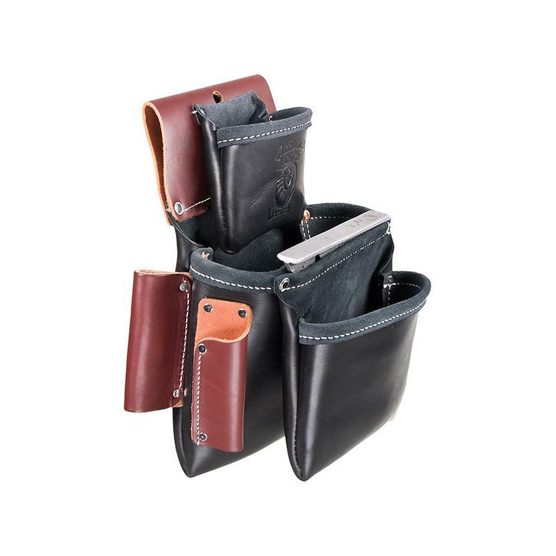 Occidental Leather B5060LH 3 Pouch Pro Fastener Bag – Black Left