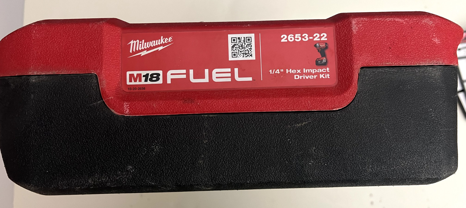 Plastic Case Box For Milwaukee M18 1/4″ Impact Driver 2653-22CT Case Only