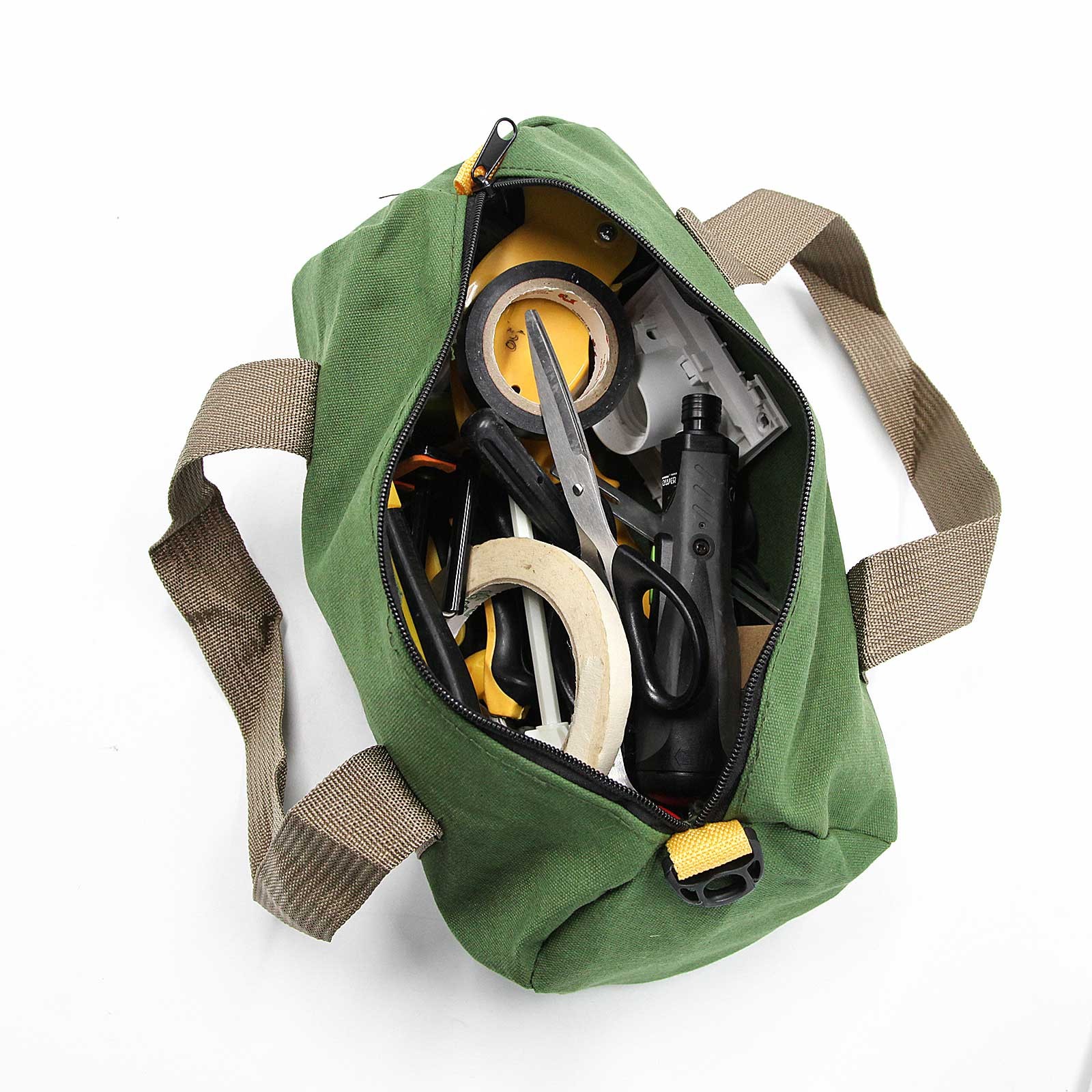 Heavy Duty Tool Bag with Zipper Muti-Purpose Storage Large Capacity Waterproof