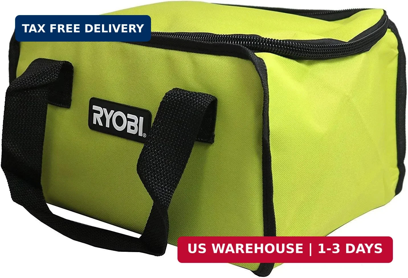 Ryobi 903209066 / 902164002 Soft-Sided Power Tool Bag with Cross X Stitching and