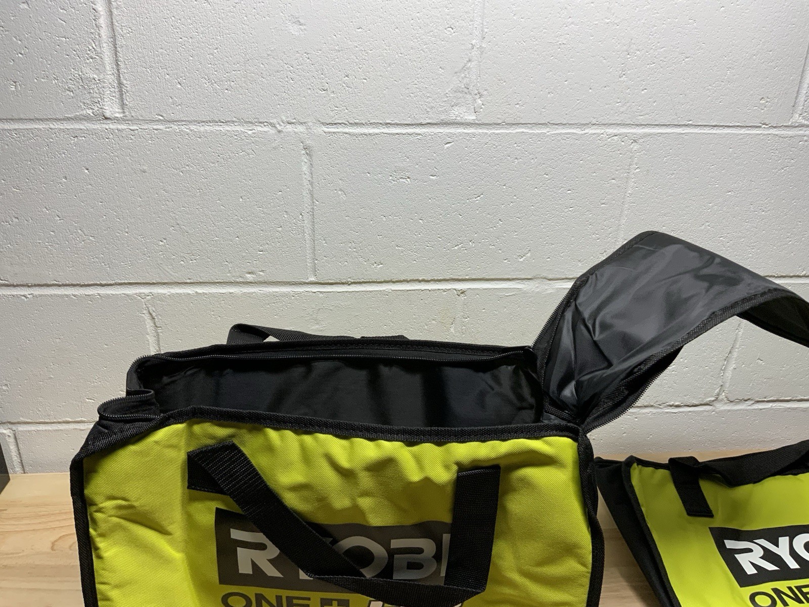 Extra Large Ryobi 17” x 12” x 6” Heavy Duty Contractors Tool Bag (Set of 2)