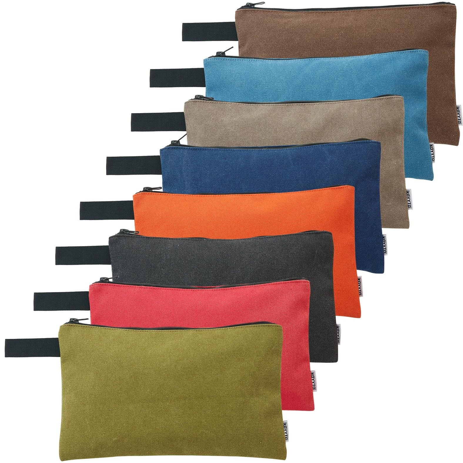 12.5″ x 7″ x 0.5″, Black, Grey, Dark Blue, Green,Light Red, Orange, Brown