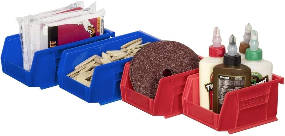 30220 AkroBins Plastic Storage Bins, Space-Saving Stackable Bins for Garage, …