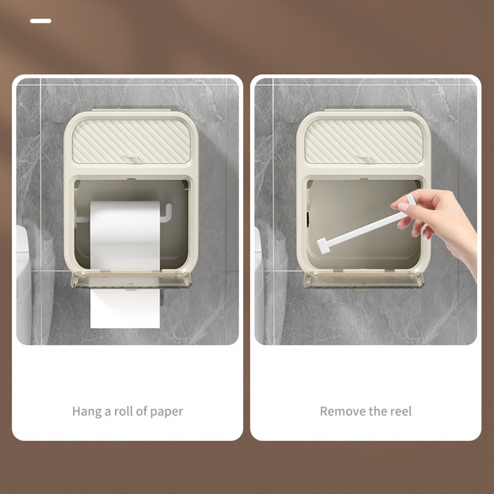 Double Layer Waterproof Box Wall Sticker for Modern Living Spaces