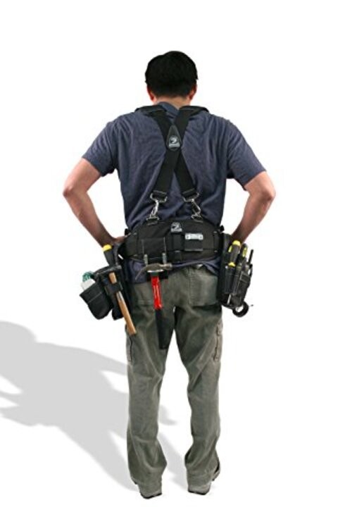 B606 Molded Air Channel Suspenders w/Spring Hooks. Extreme Comfort and