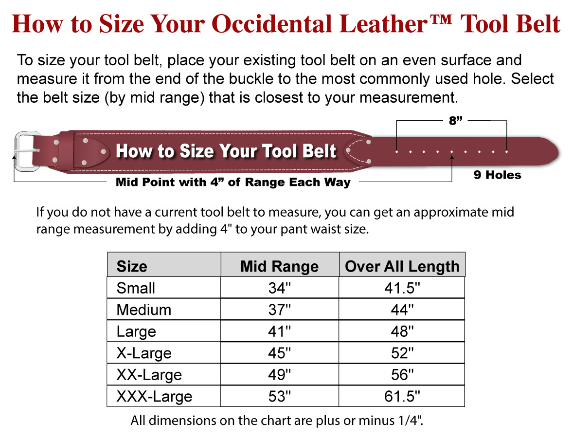 Occidental Leather 5280DBRLH ProFormance ProFramer™-Oxy Red Leather Left Handed