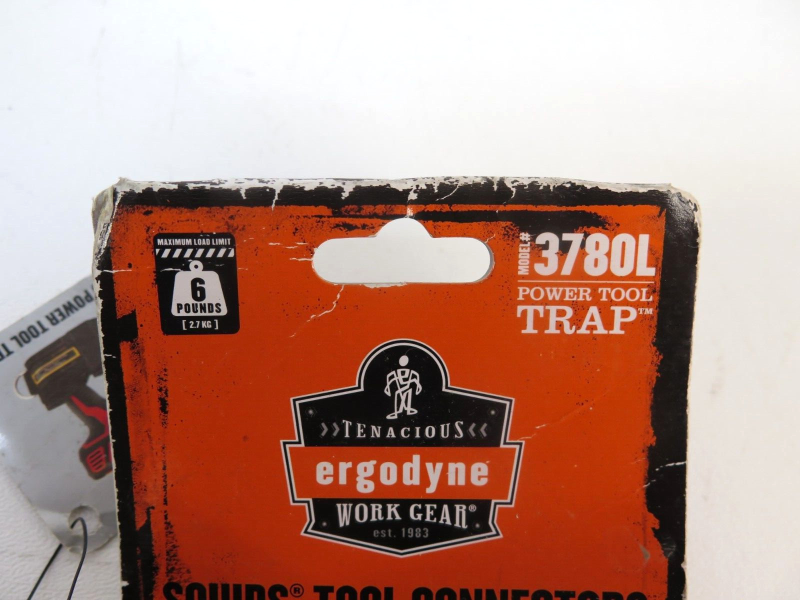 Ergodyne 3780L Squids Power Tool Battery 10 LBS Tethering Trap with D – RIng
