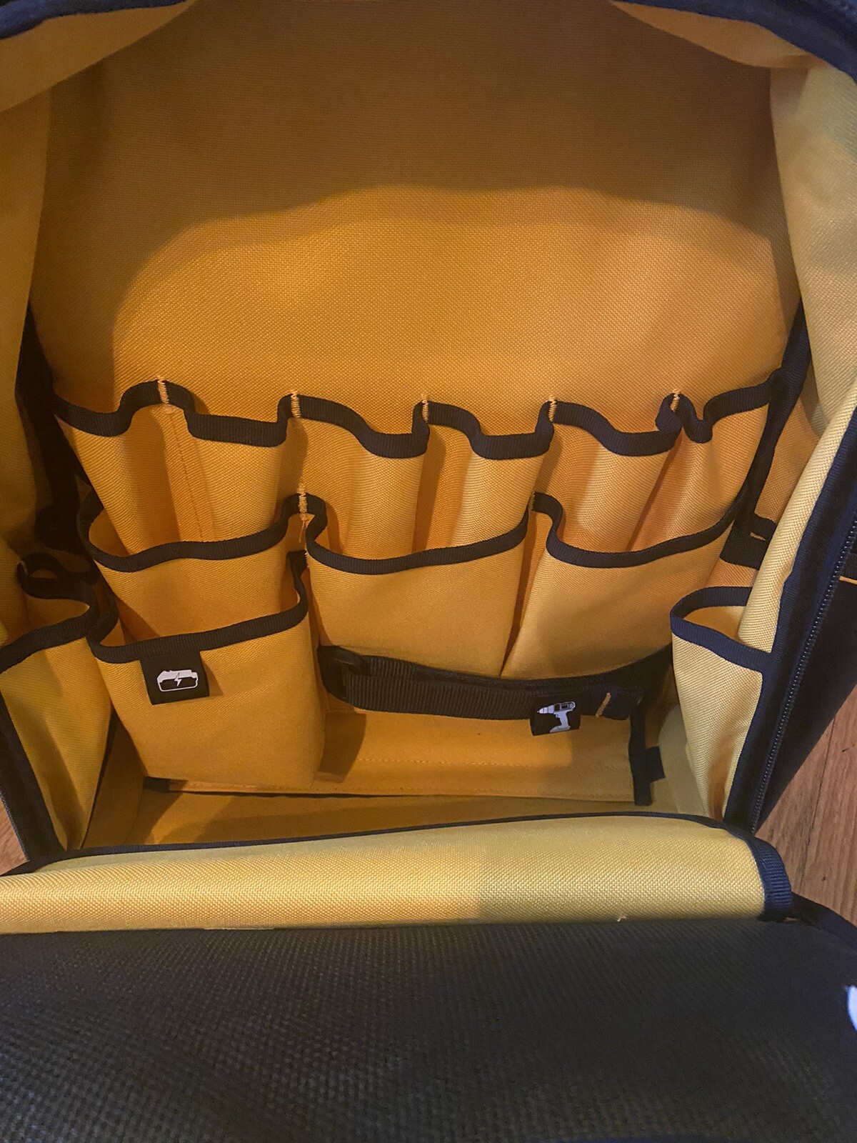 DeWALT DWST560102 PRO Durable Denier Fabric Backpack w/ 43 Pockets