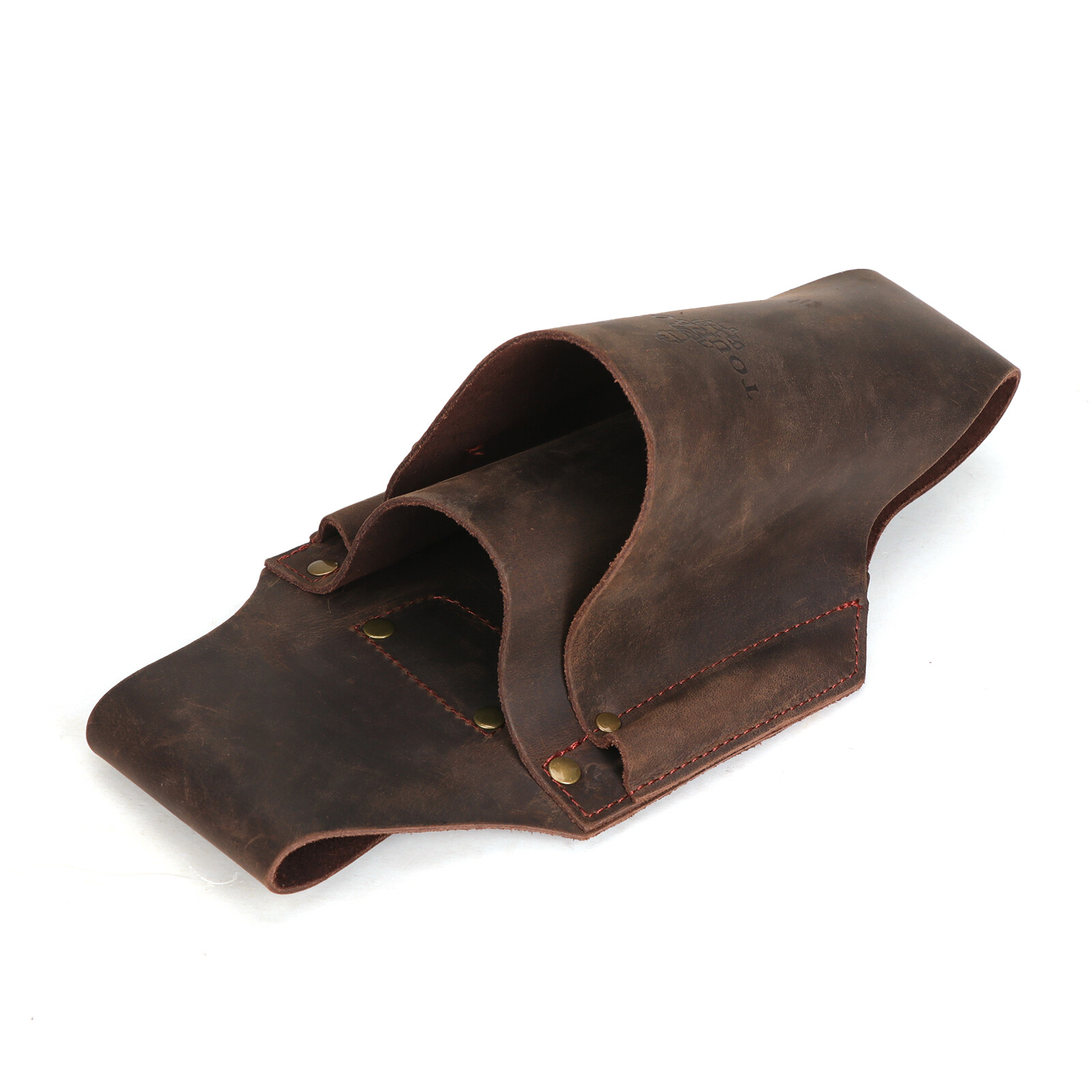 Leather Tool Holder Belt Pouch Tree Logging Wedge Holster File Case Bag