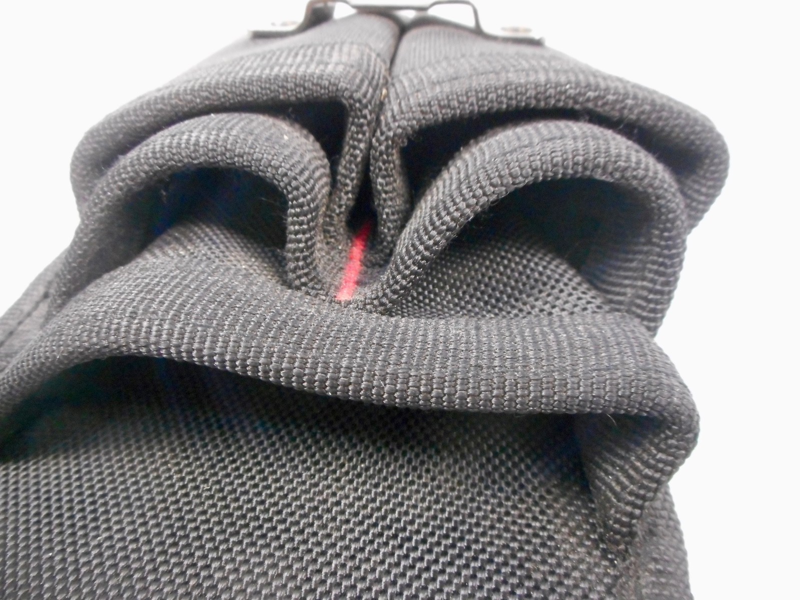 Husky Tool Belt Pouch Five Pocket Heavy Duty Black Utility Knife Holder