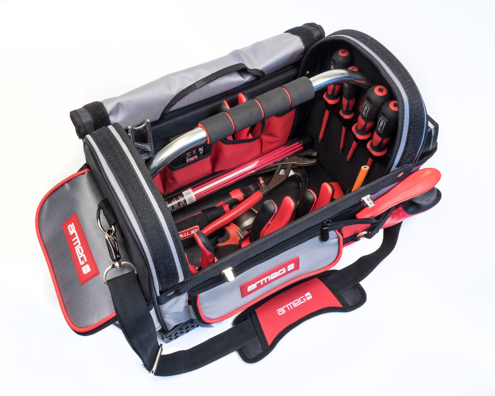 ARMEG 18″ Heavy Duty Large Hand & Power Tool Tote Bag Storage Case DHTBAG001
