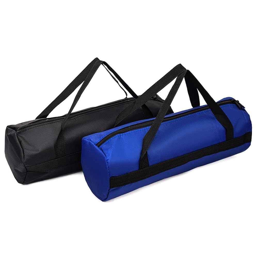 2 Pack Tool Bag with Zipper 15″ Utility Wide Mouth Heavy Duty Tool Storage Ba