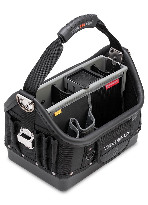 Veto Pro Pac TECH OT-LC BLACKOUT Open Top Tool Bag, VPP10790
