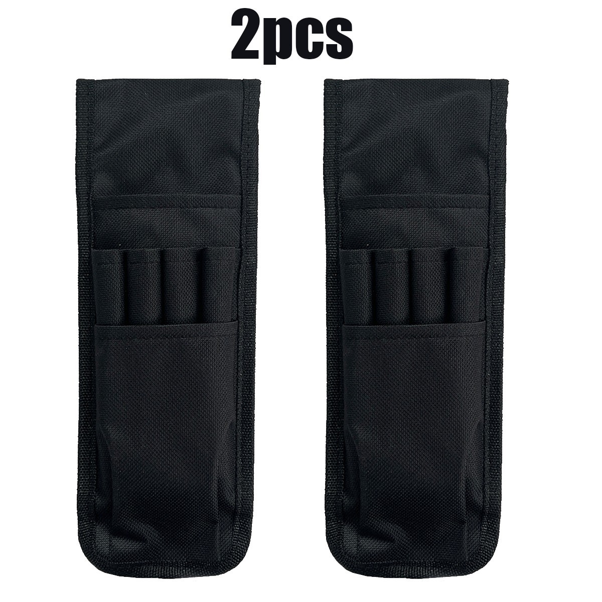 2 Pcs Multifunctional Pouch Tool Bag Belt Pen Holder Small Pencil Pratical Bag