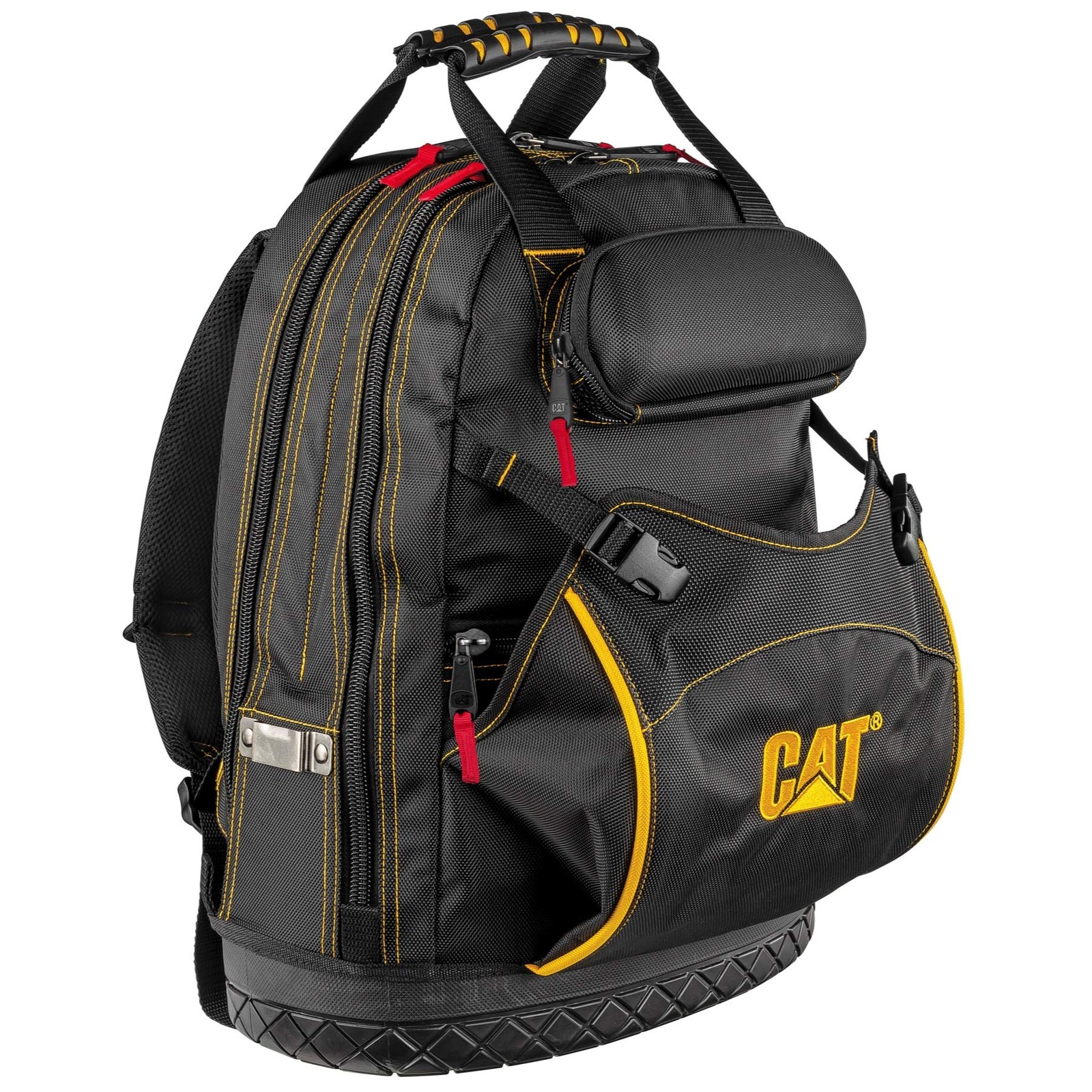 CAT 18-Inch Pro Tool Back Pack, 32 Pockets for Tool Storage and Organization, Pr