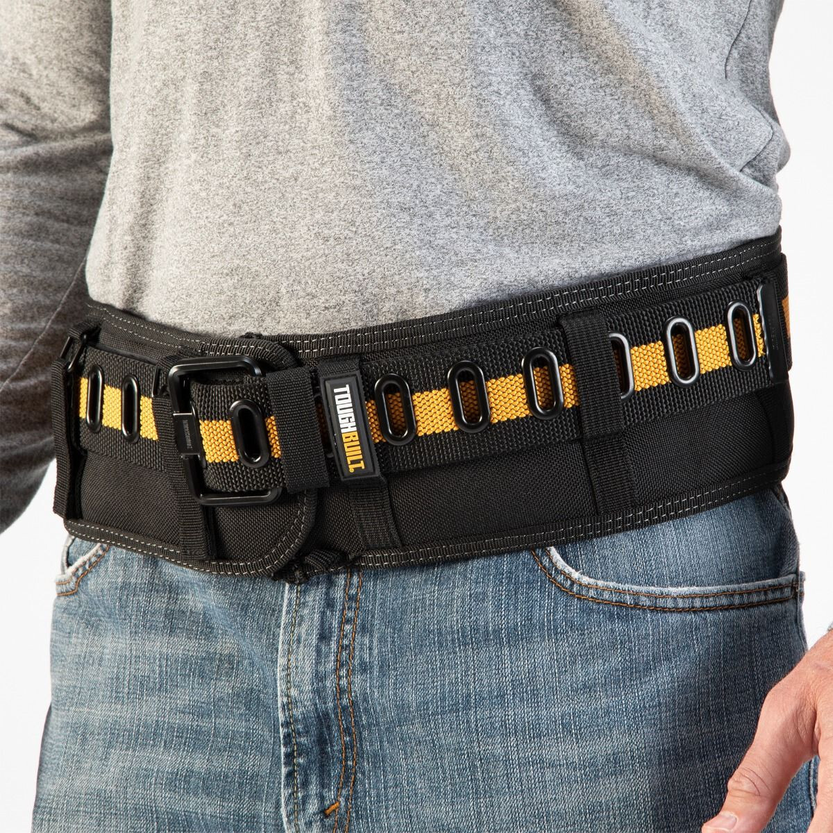 ToughBuilt TB-CT-40P Pro Padded Belt Steel Buckle Tool Electrician Carpenter