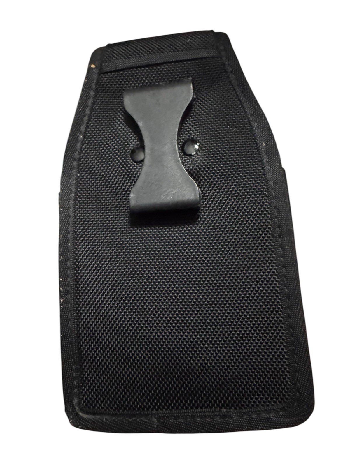 Snap-on Black Fabric PHONE CASE Tool PouchBelt Clip, Hook & Loop Closure LOOK !!