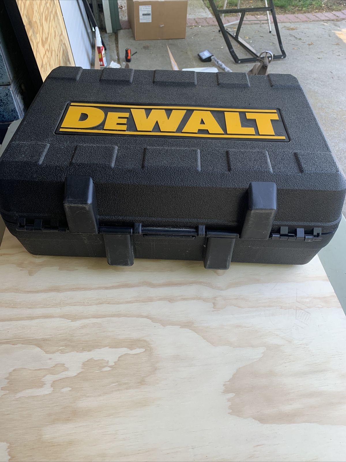 EMPTY CASE Dewalt DC759SA Hard Case Only Kit box TOOL KIT