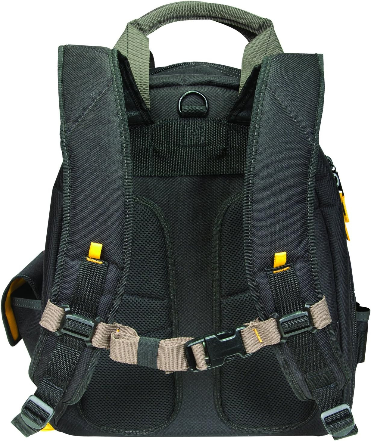 CLC L255 Tech Gear 53 Pocket Lighted Backpack, Black