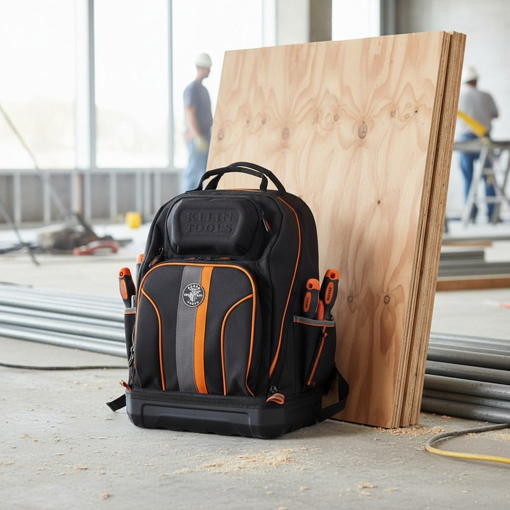 Tradesman Pro XL Tool Backpack with Hands-Free Illumination – 40 Pockets