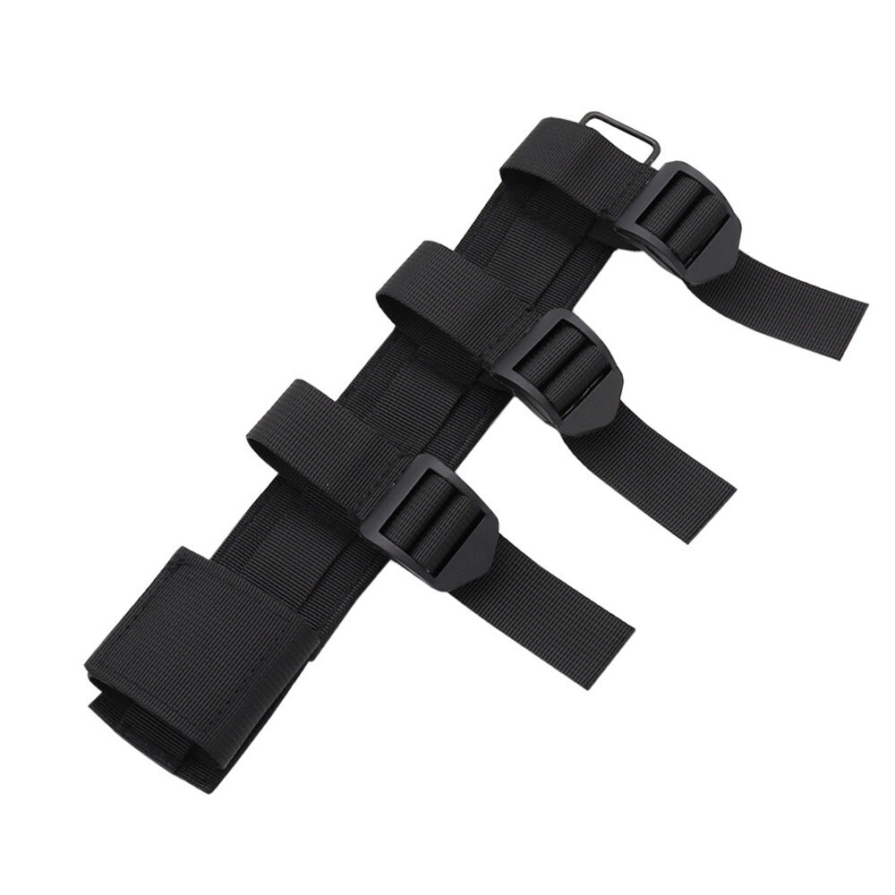 Tactical MOLLE Fixed Straps for Tool Carrier Sheath Bracket