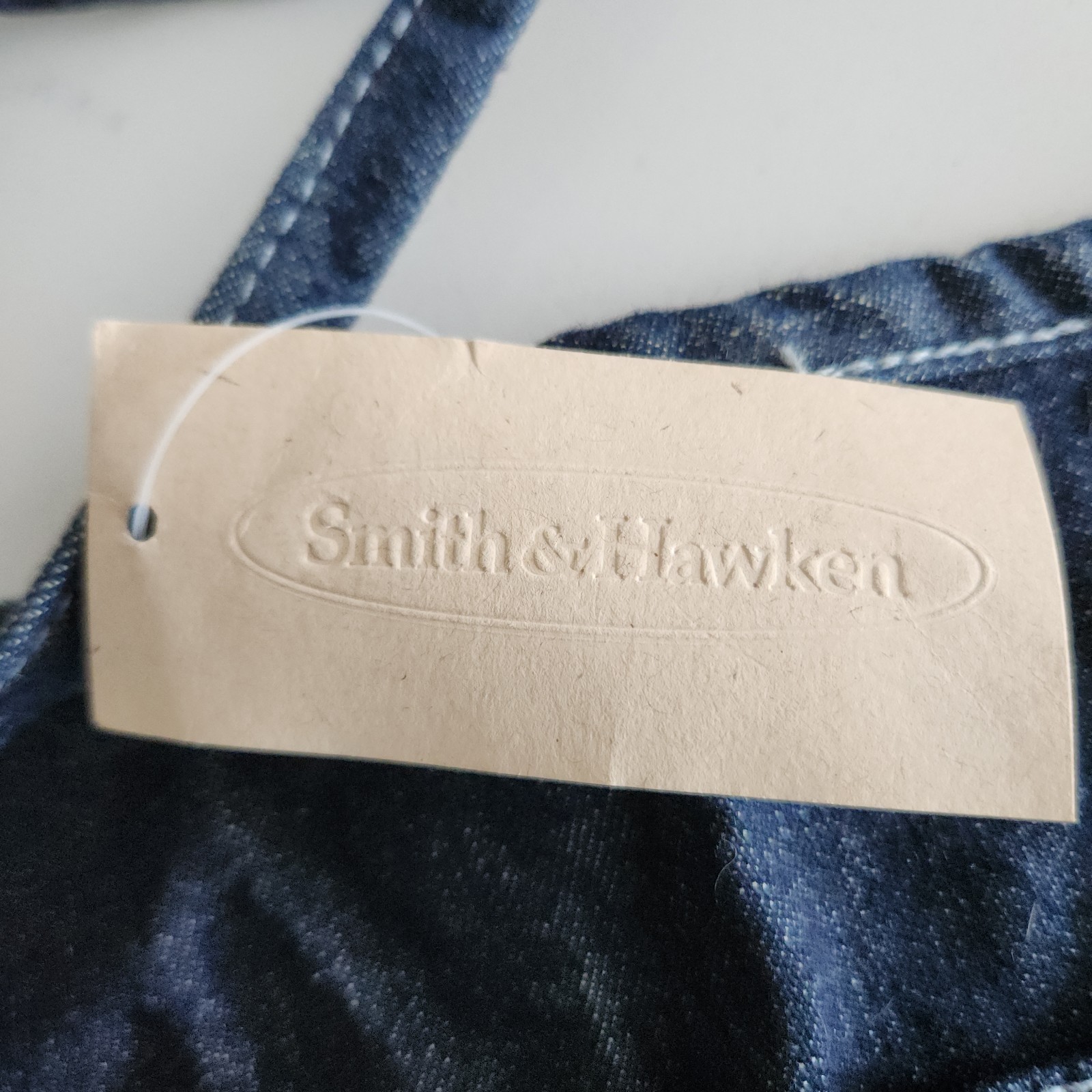 NWT Smith & Hawkins Half Waist Apron Work Garden Rugged Denim Unisex One Sz