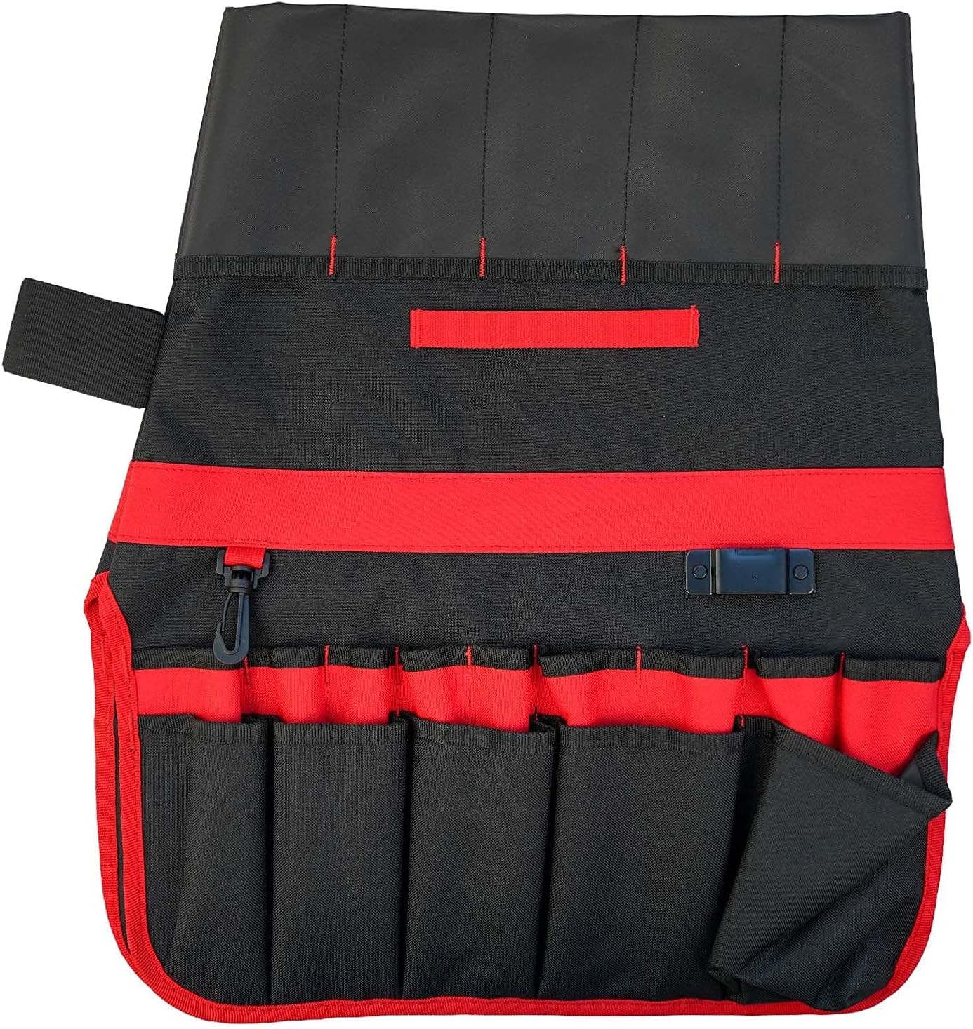 Bucket Tool Organizer W/ 35 Pockets Fits to 3.5-5 Gallon Bucket Red)