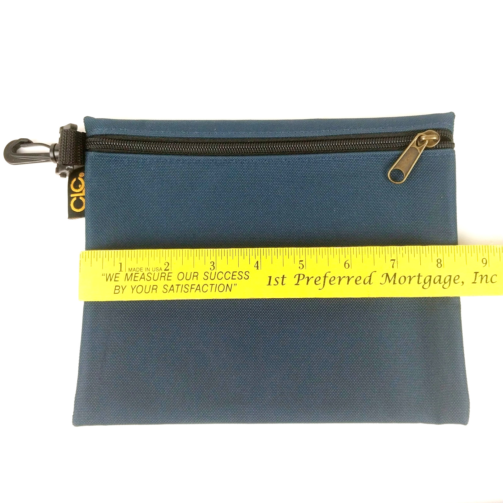 CLC 3-Pc Zippered Clip-On Utility Pouch Caddy Set -Durable & Water Resistant