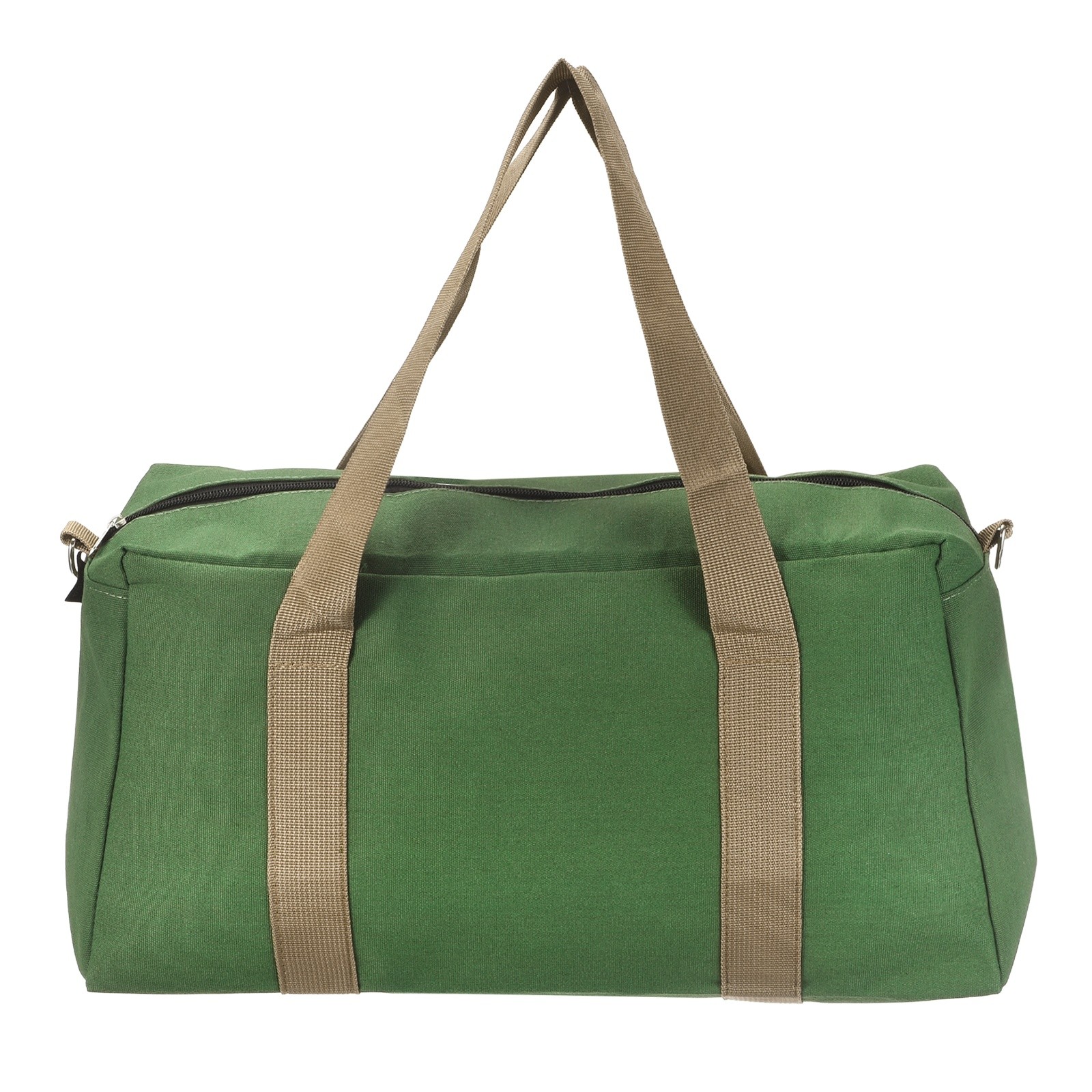 Small Tool Bag, 18 Inch Wide Mouth Tool Organizer Bag, Army Green